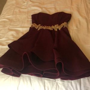 Beautiful Maroon Dress